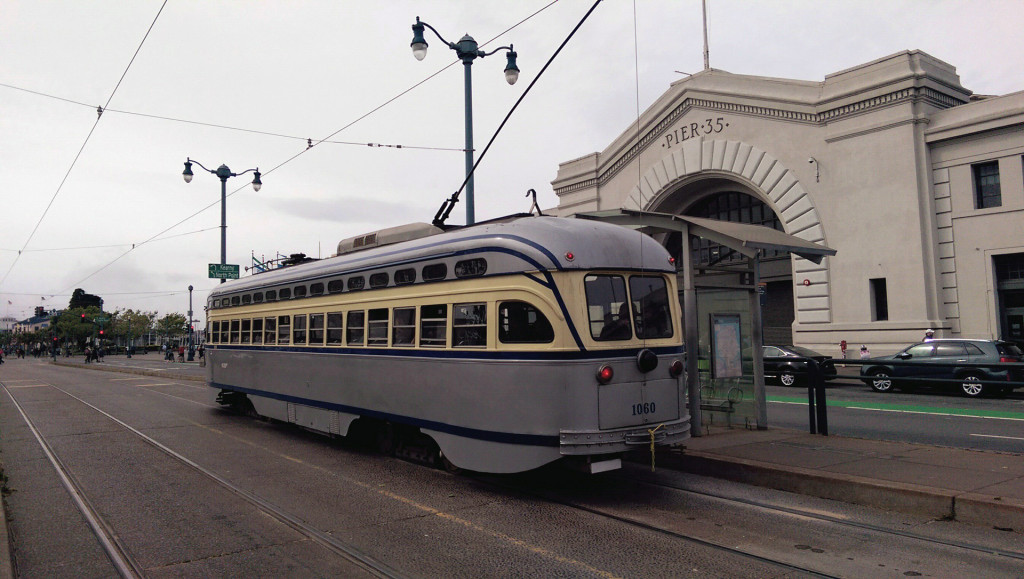 Sightseeing in San Francisco - F-line