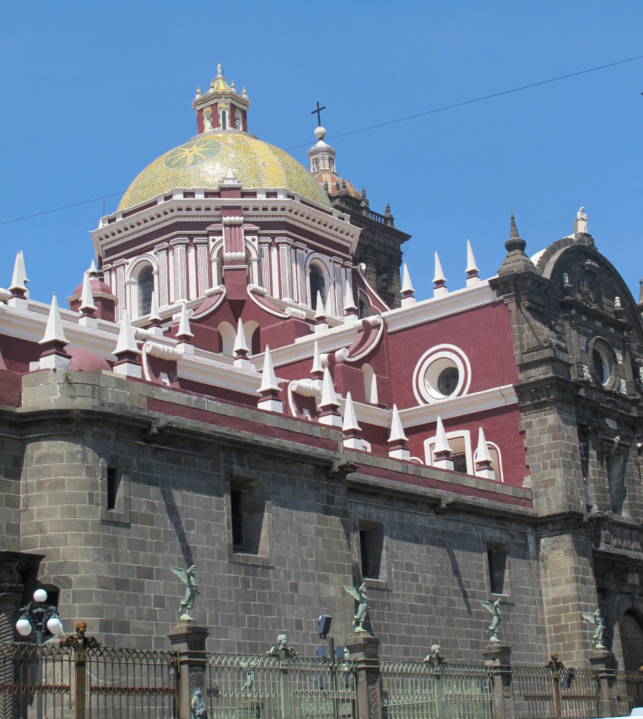 Puebla---cathedral