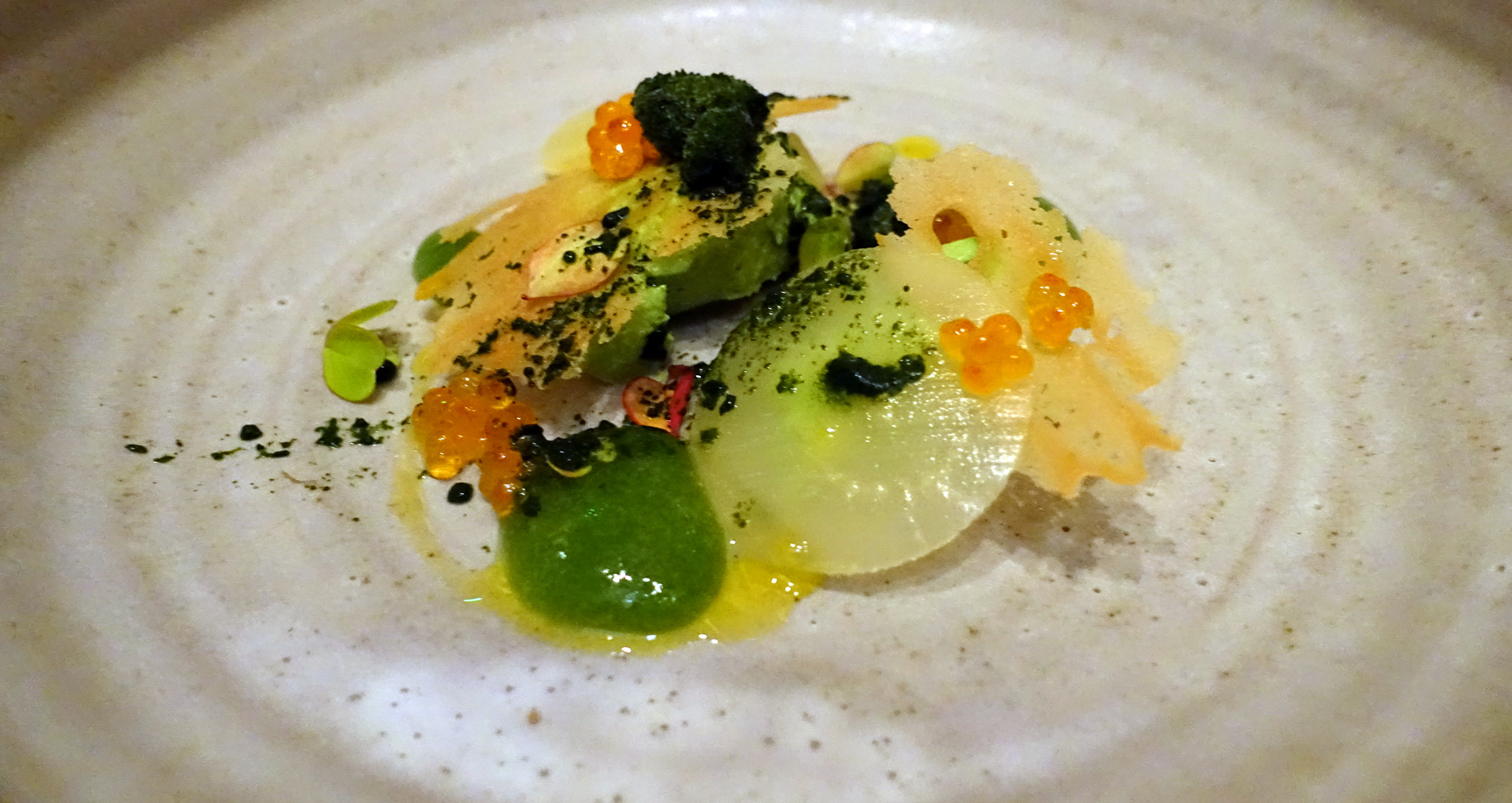 FeraSaltcodmousse,chickenskin,codsroe(2) escape eat explore